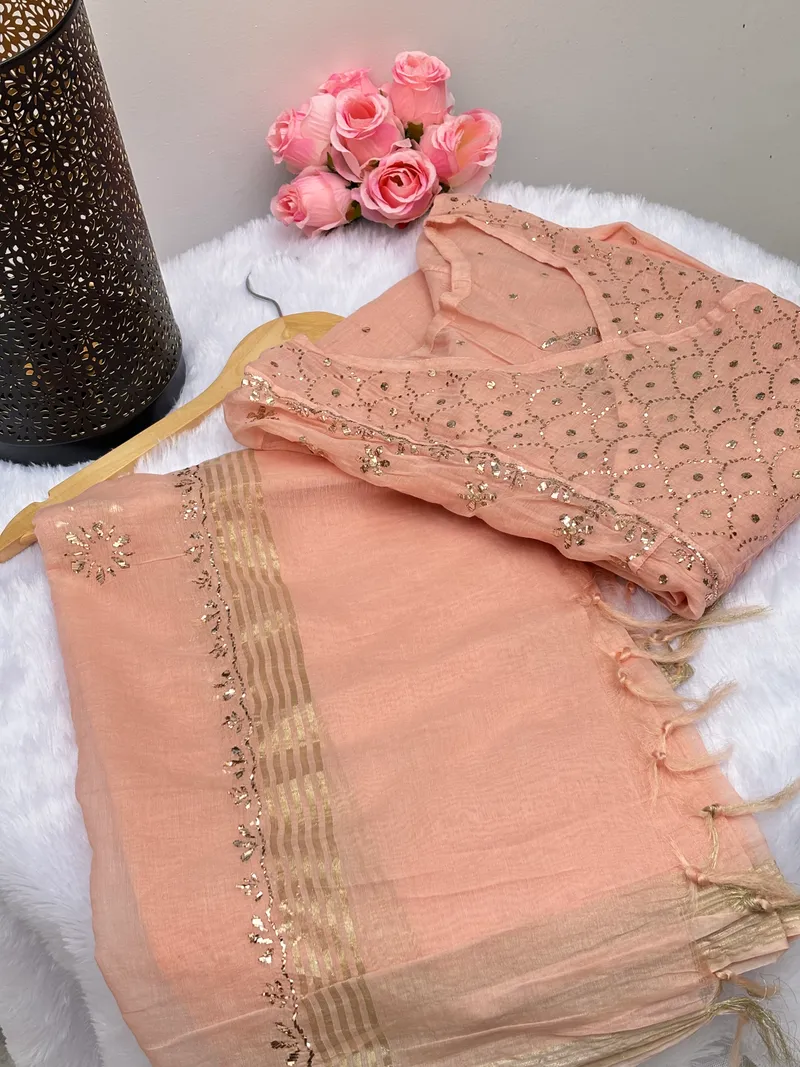 The Pearl Alaya hand-embroidered piece