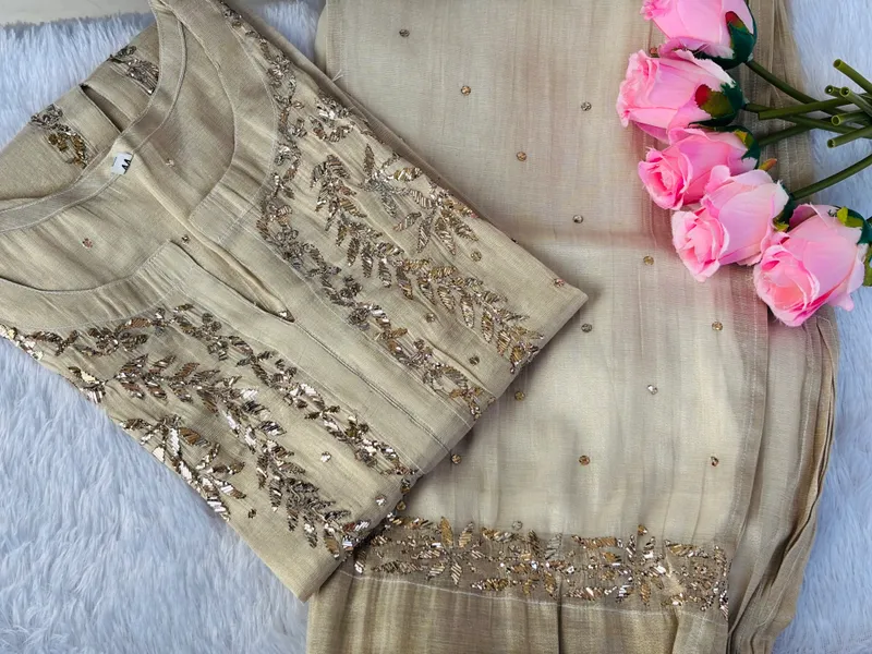 Sitara — Silk · Hand Embroidery