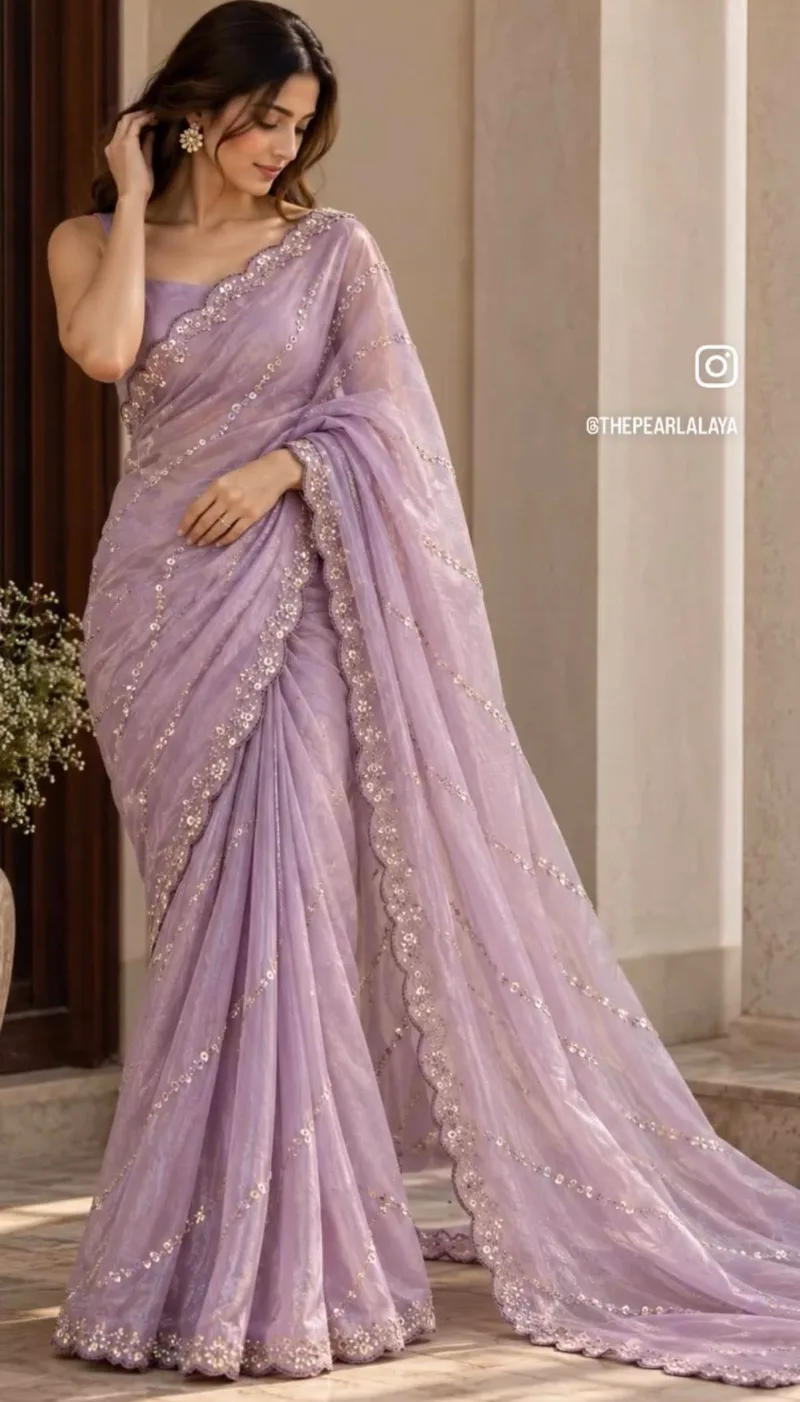 The Pearl Alaya hand-embroidered piece